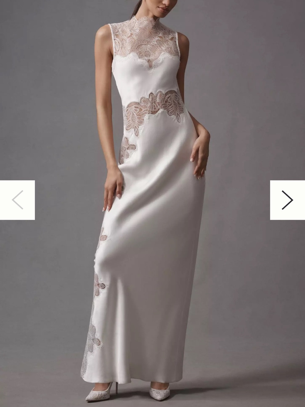 Shona joy stratus dress - bridal white